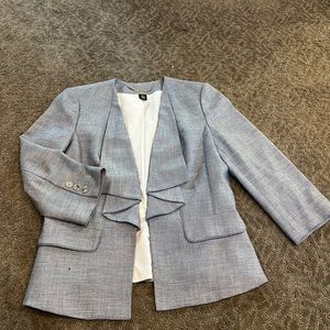 White black dress jacket woman’s